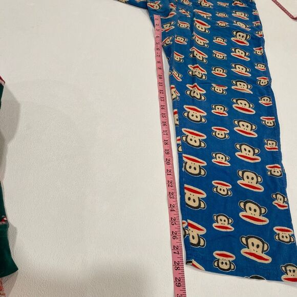 Paul Frank Julius Monkey Pajama Pants Light Blue Men’s M 32–34 Y2K Lounge (No Dr - Picture 6 of 9